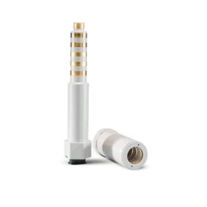 Rotatable connectors are used at the threaded joint on downhole tool strings and work as a swivel connection as they mate