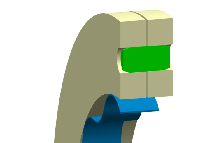 Dual Piston Rings series is intended for hydraulic service in piston applications where very low friction is desired