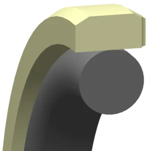 Glidetec™ o-ring energized cap seal offers simplicity and low cost
