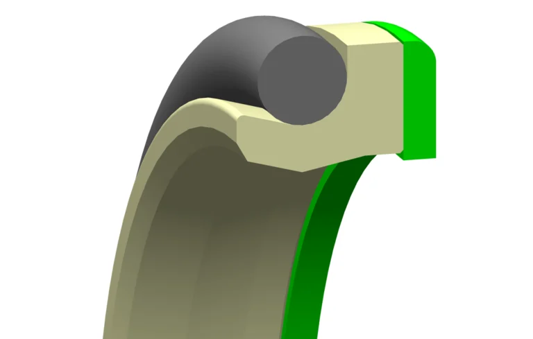 The L-Cap® provides superior performance in either single or tandem rod seal applications
